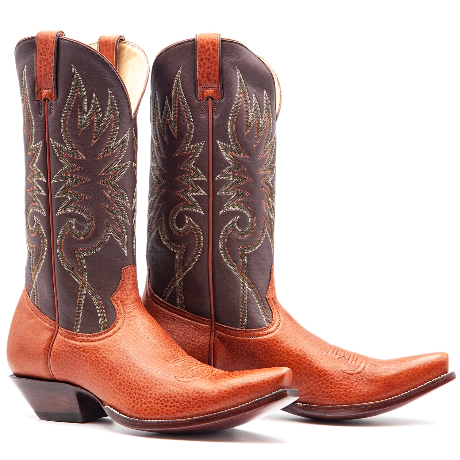 Heritage Boot Co. \'Wild Bill\' Bison Cowboy Boots 7.5D/8.5D Wild Bill | Heritage Boot main image 3